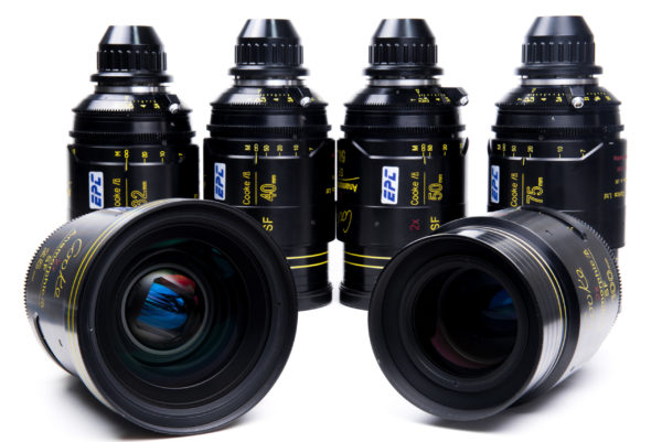 lentes Cooke Anamorphic Full Frame